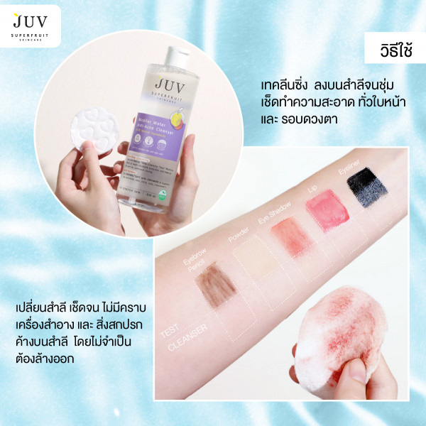 JUV Micellar Water Anti- Acne Cleanser
