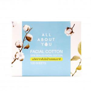 All About You - Facial Cotton 100 sheets 