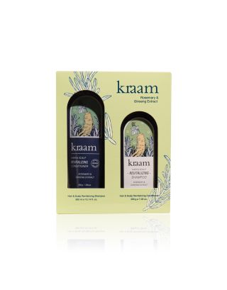 Kraam Hair & Scalp Revitalizing Essential Set (Rosemary & Ginseng Extract)